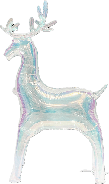 Reindeer 32" Iridescent