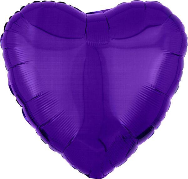 HEART PURPLE 18" Foil