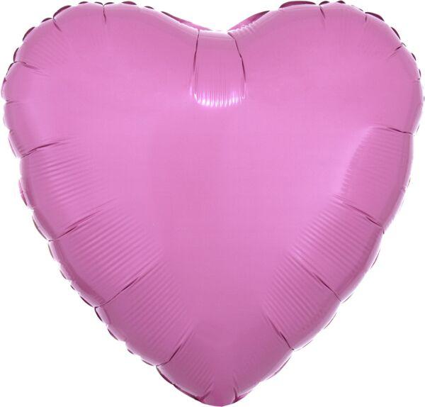 Heart Foil, Pink 17"