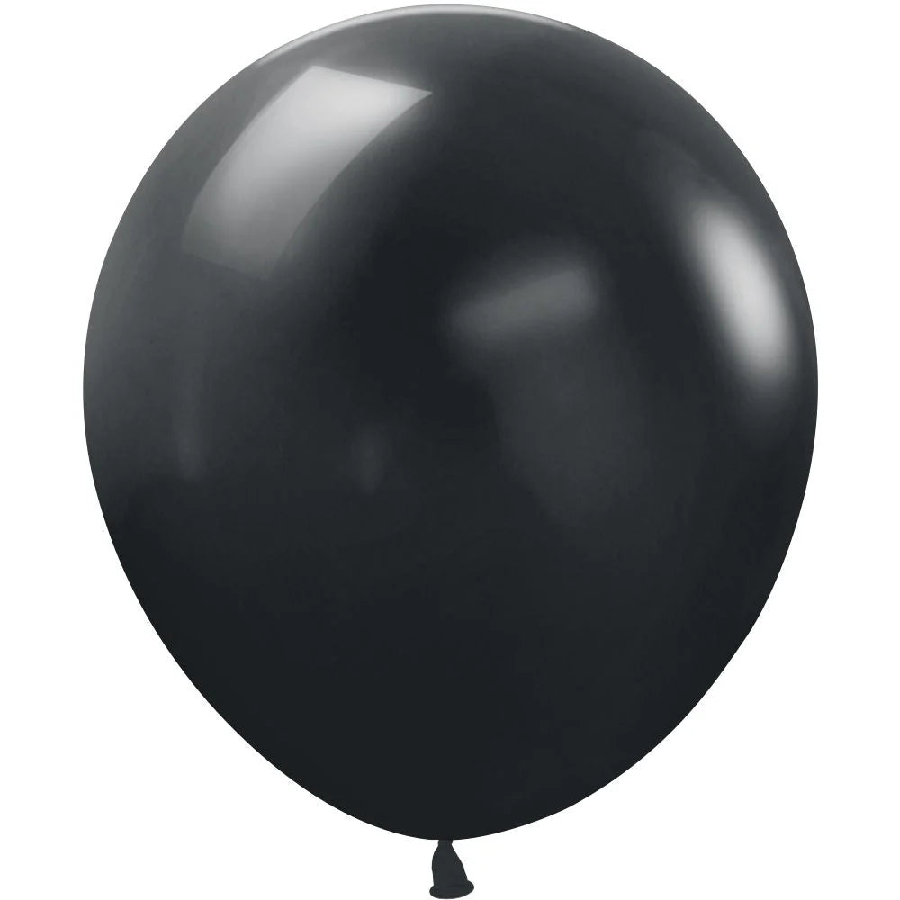 Sempertex Black Latex Balloon