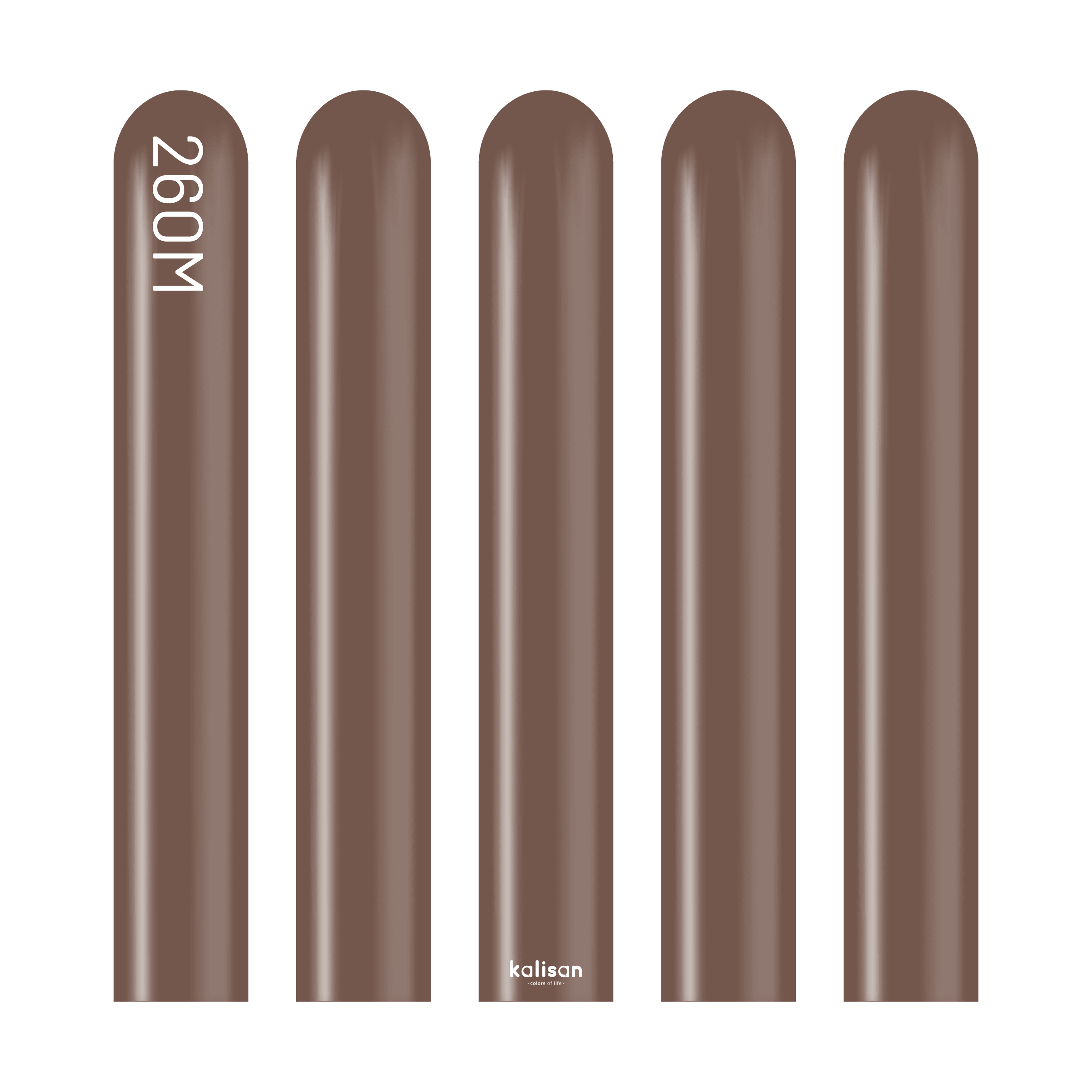 Kalisan 260k Chocolate Brown Pak