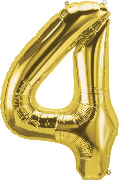 Number 4 Gold 34"