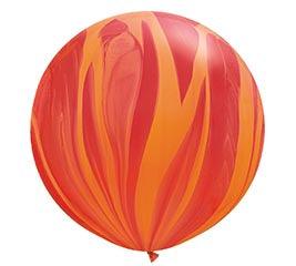 Qualatex Red/Orange Agate