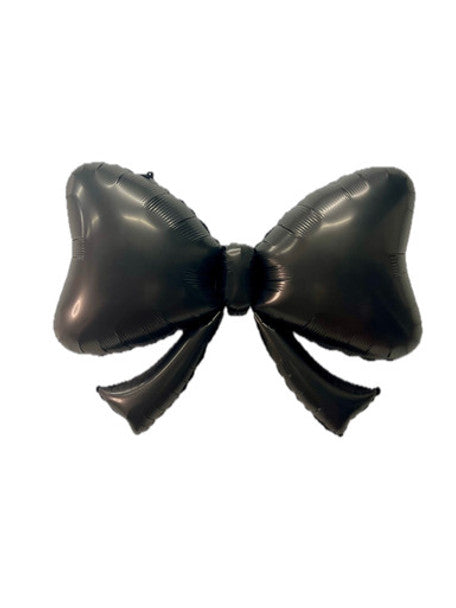 Burst Bow Tie Black 9"