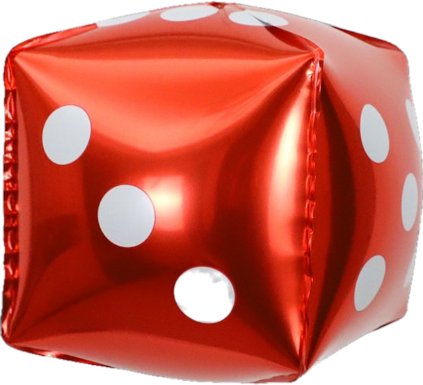 Die Dice Red 24"