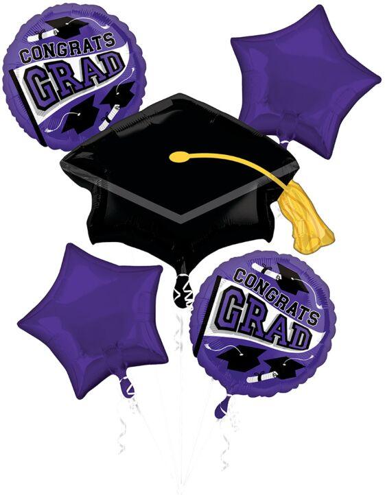 Congrats Grad Purple Bouquet
