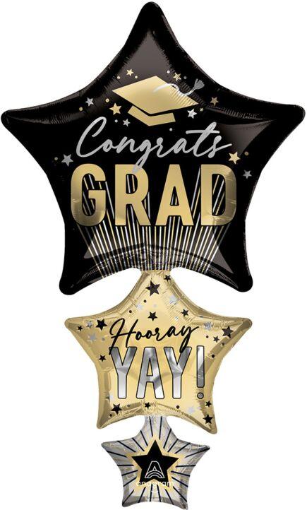 Grad Stars Stripes on Stripes 42"