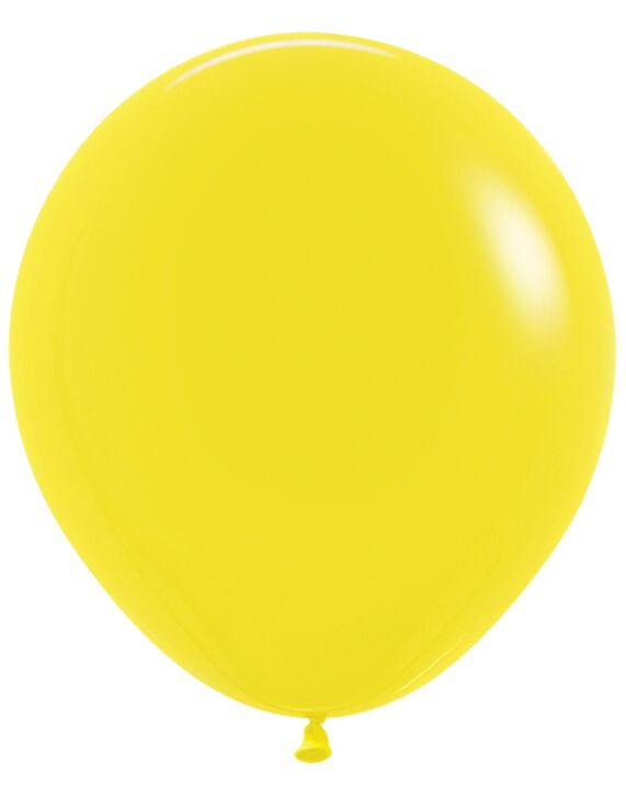 Sempertex Yellow Latex Balloon