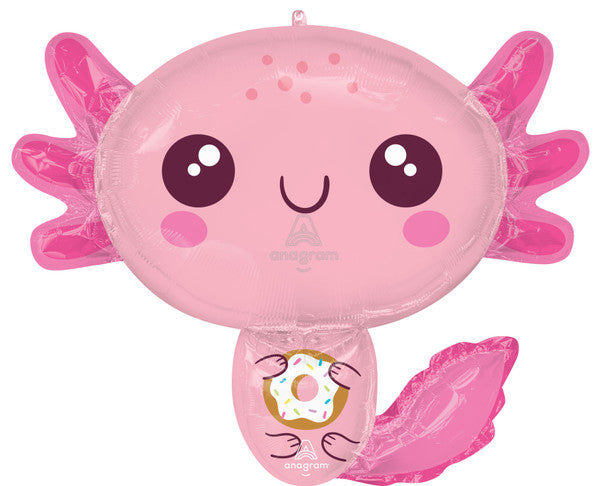 Axolotl Foil Balloon 28"