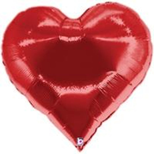 Heart Casino Red 23"