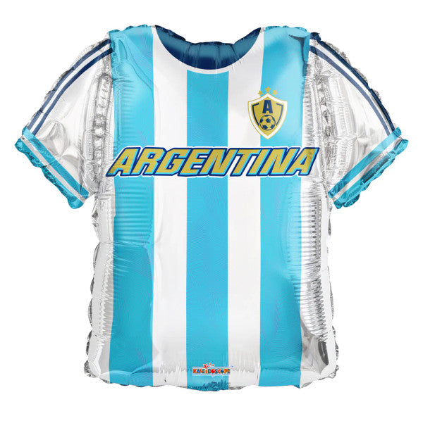 Soccer Jersey Argentina Foil Balloon