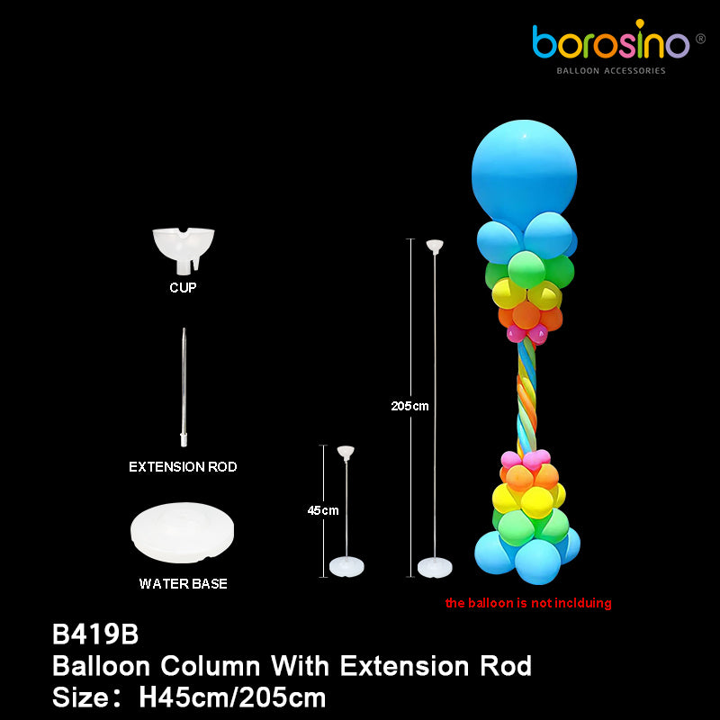 Balloon Column w/ Extension Rod