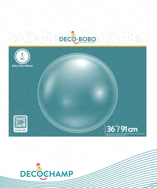 DECOBobo Bubble Clear 36"