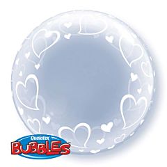 Bubble Stylish Hearts