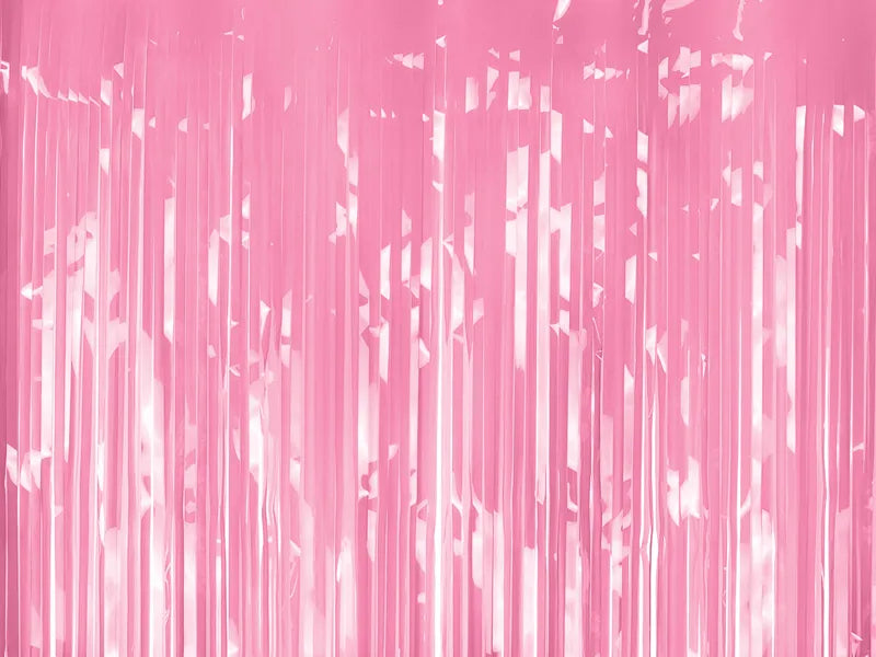 Curtain, Foil Light Pink