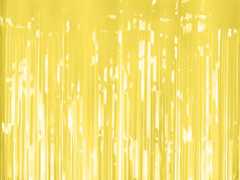 Curtain, Foil Light Yellow
