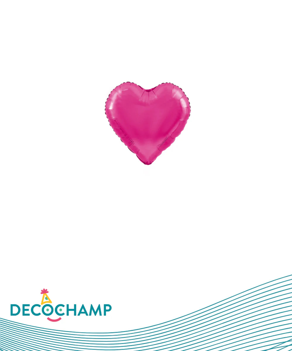 DecoHeart 4" Pink