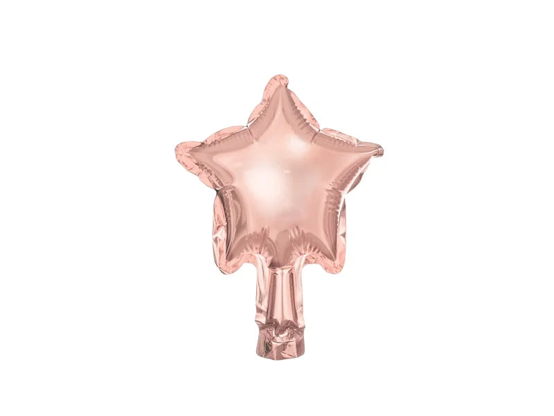 Star Balloon, Rose Gold 5"