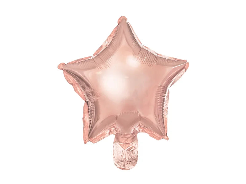 Star Balloon, Rose Gold 10"