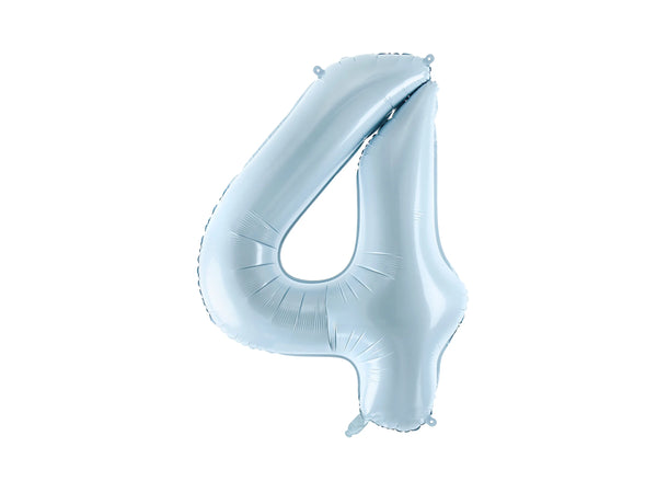 Number 4 Blue 32"