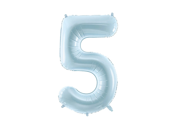 Number 5 Blue 32"
