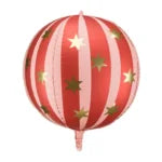 Ball Balloon, Red Starry