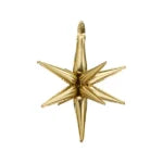 Star 3D Foil Balloon Star Gold 41"