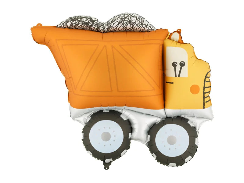 Dump Truck Foil Balloon 40"