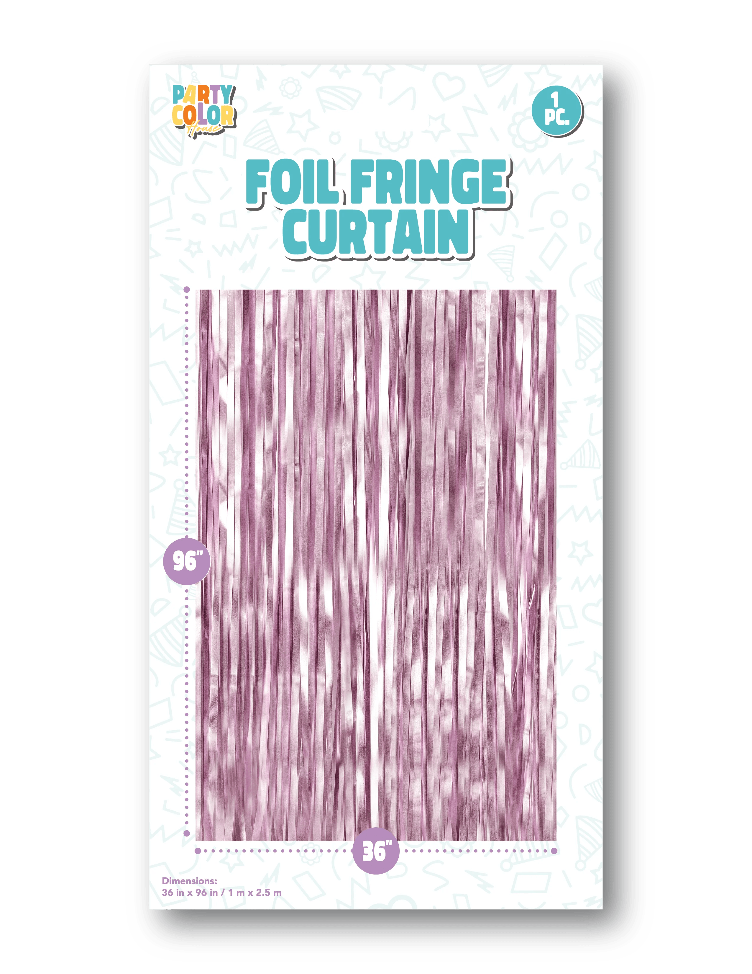 Curtain, Matte Foil Rose Gold