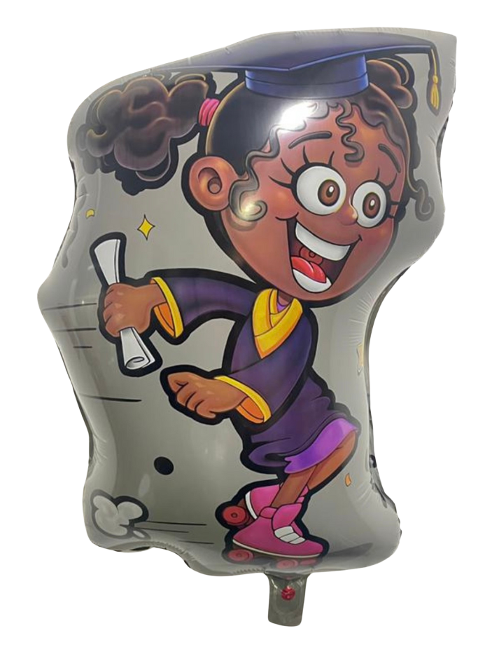 Melanin Graduation Party Balloon (Brooklyn Lee)
