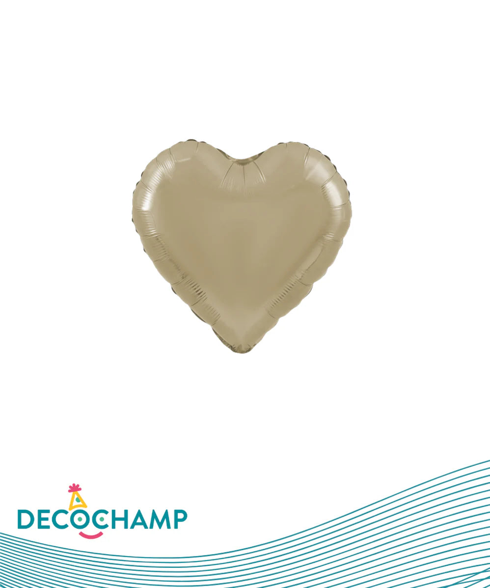 DecoHeart 18″ Champagne