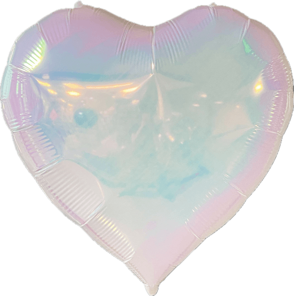 Heart Iridescent 40"