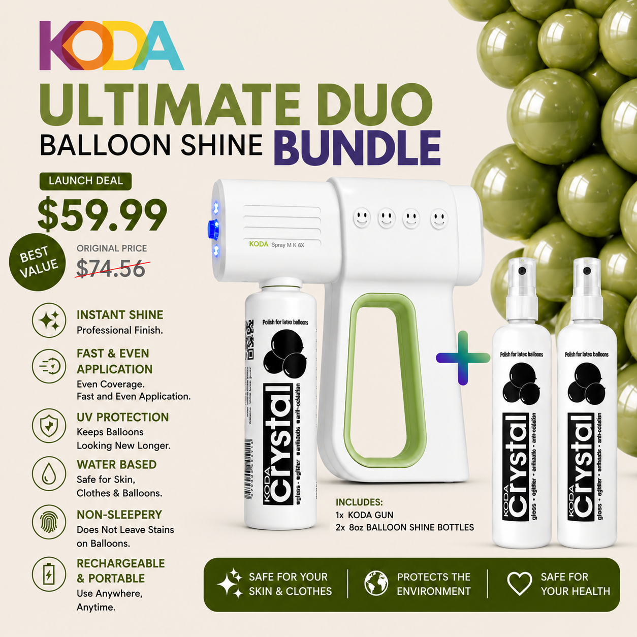 KODA Pro Applicator Gun Kit