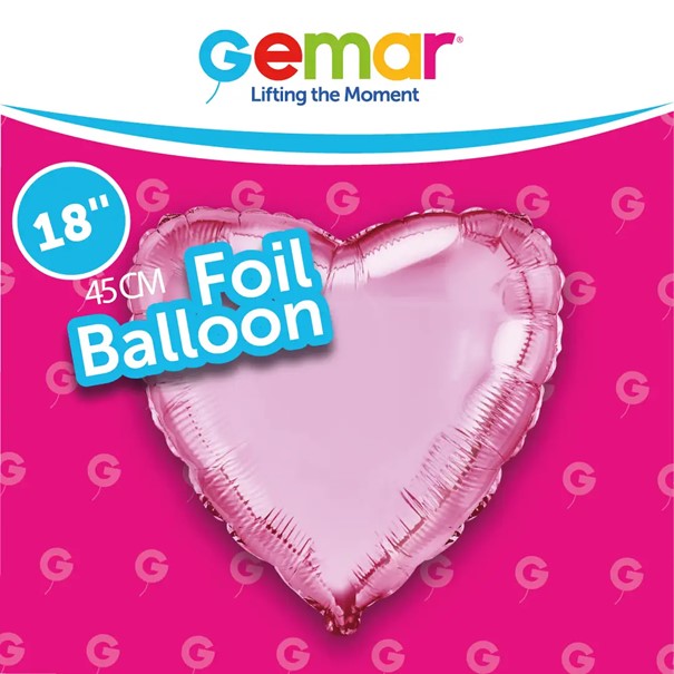 Pink Heart GEMAR 18"