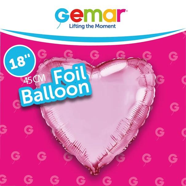 Pink Heart GEMAR 18"