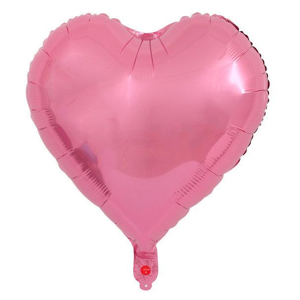 Heart 9" Self Sealing Light Pink