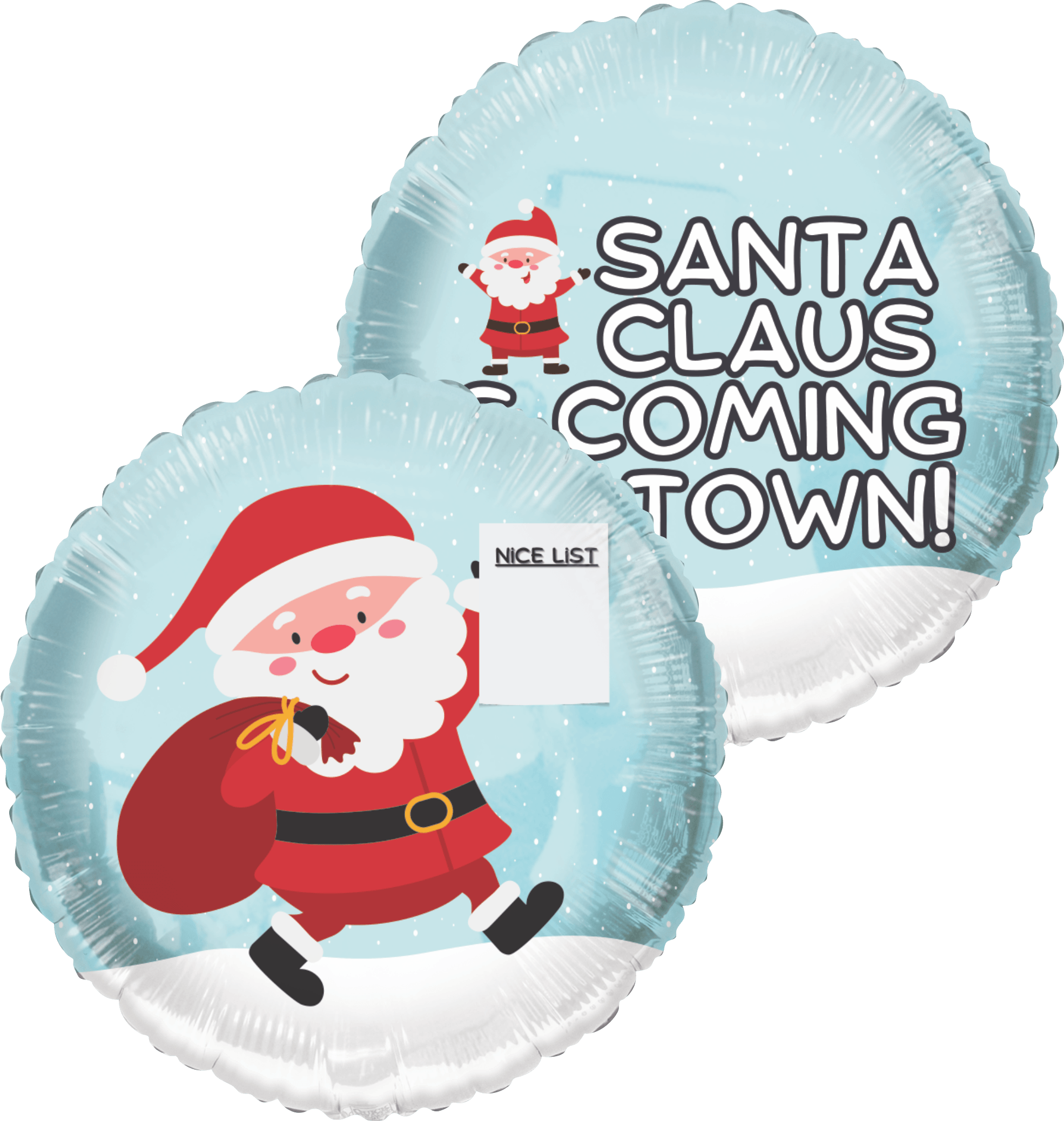 Santa Nice List 24" - CLEARANCE 50% OFF