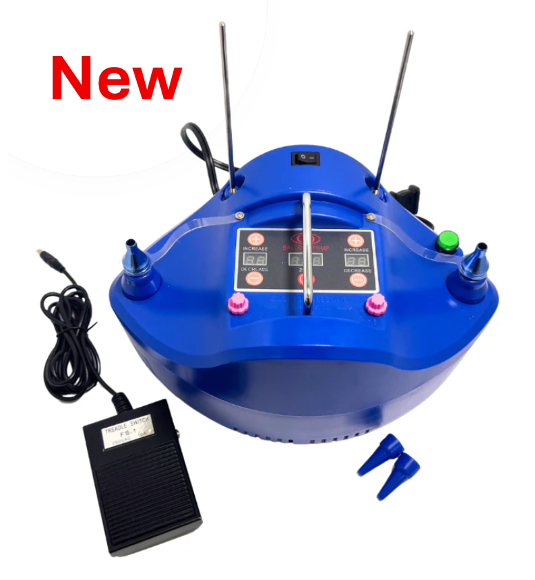 Cyclone Digital Precision Inflator - Blue