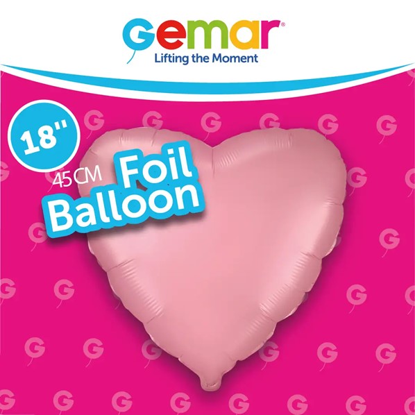 Pink Pastel Heart GEMAR 18"