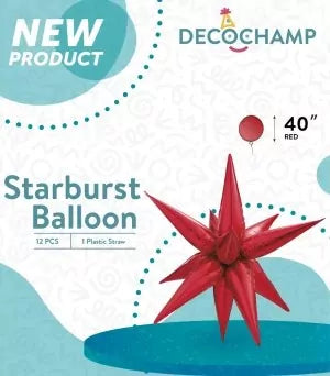 Starburst Decochamp Red