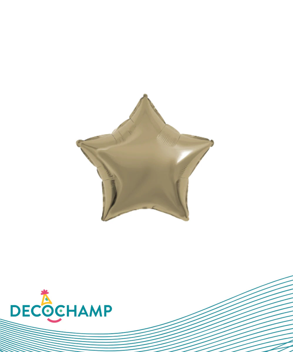 DecoStar Shape 9" Champagne