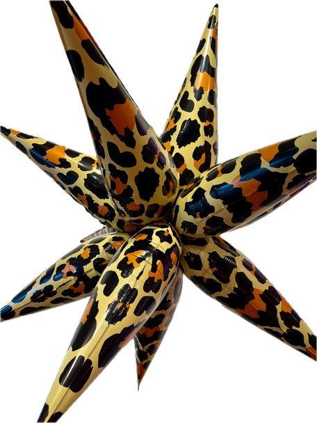 Burst Starburst Leopard 40"