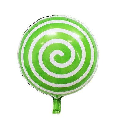 Swirl Lime Green 18"