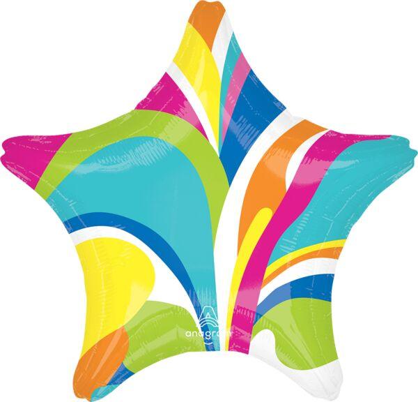 Anagram Vibrant Macro Marble Star