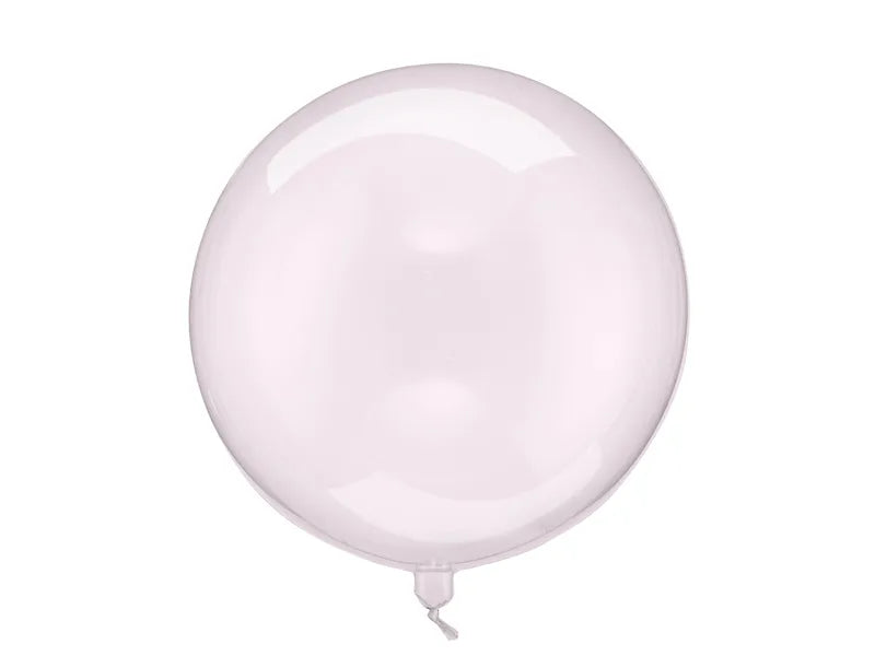 Sphere-Clear Pink 16"