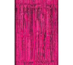 Foil Curtain, Hot Pink