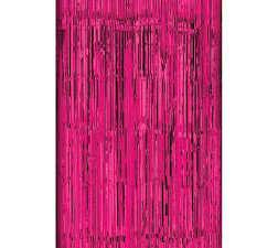 Foil Curtain, Hot Pink