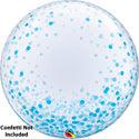 Bubble Blue Confetti