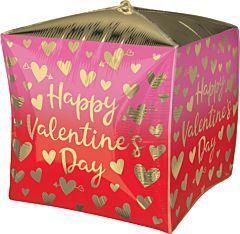 CUBEZ HVD Ombre with Gold Hearts Cubez 1