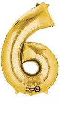 Number 6 Gold (pkg) 1